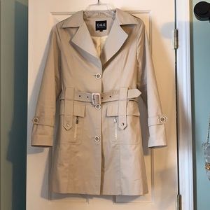 Dolce & Gabanna Khaki Trench Coat Like BRAND NEW💕